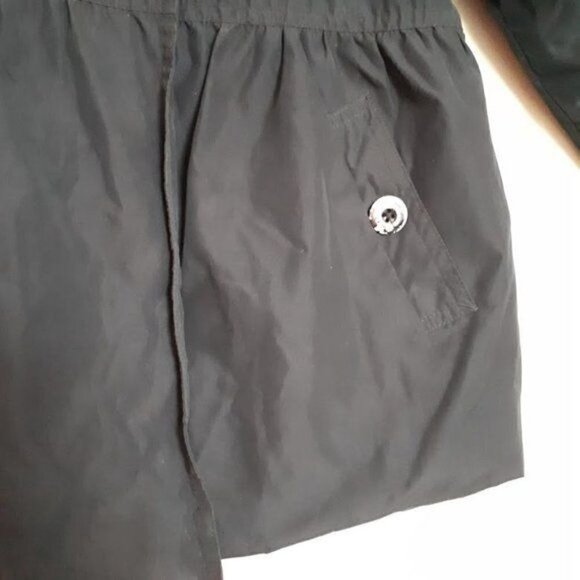 Oshkosh B'Gosh Navy Blue Hooded Fleece Lined Raincoat Little Girls Size 4T - Picture 5 of 11